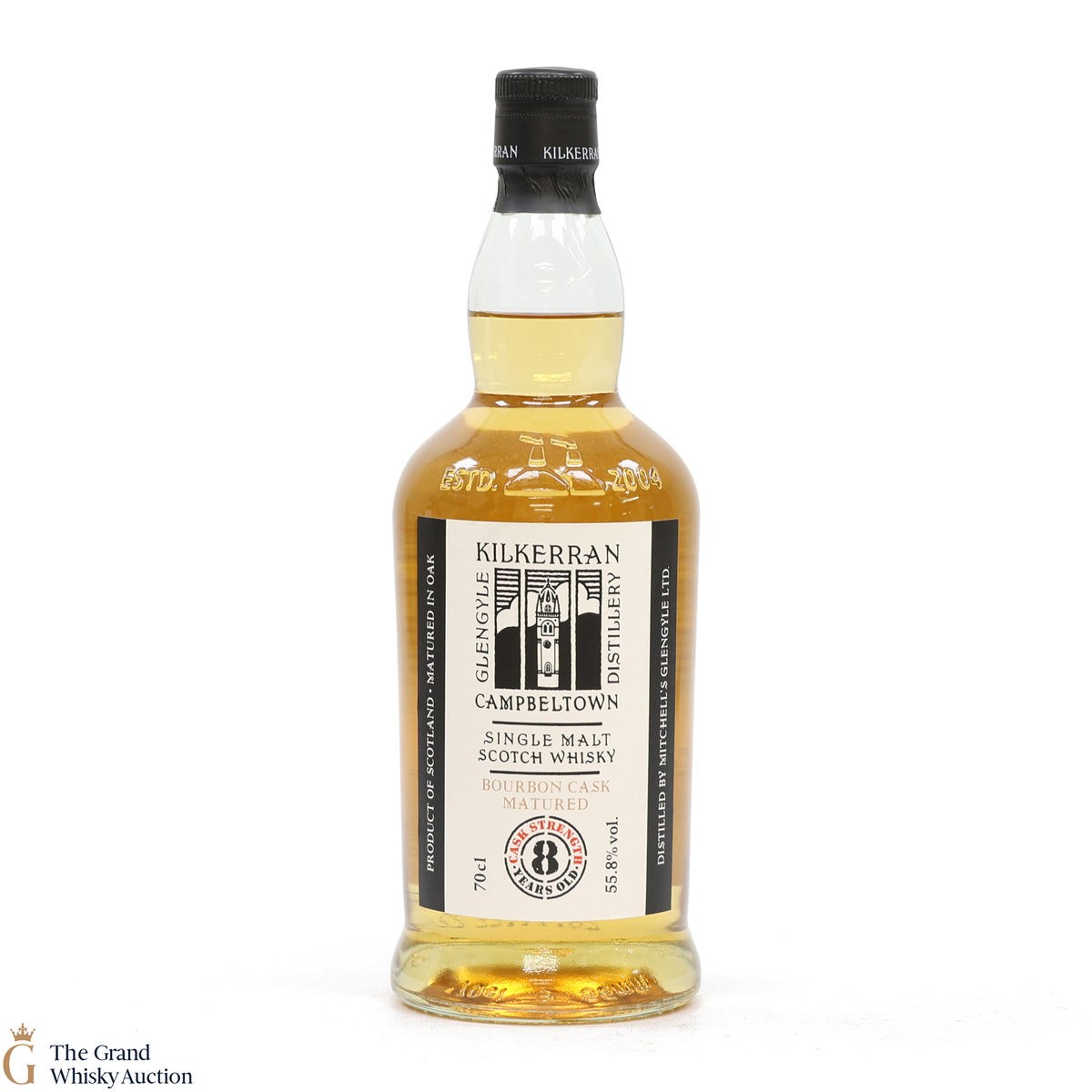 Kilkerran - 8 Year Old - Bourbon Oak 2022 - Cask Strength 55.8%
