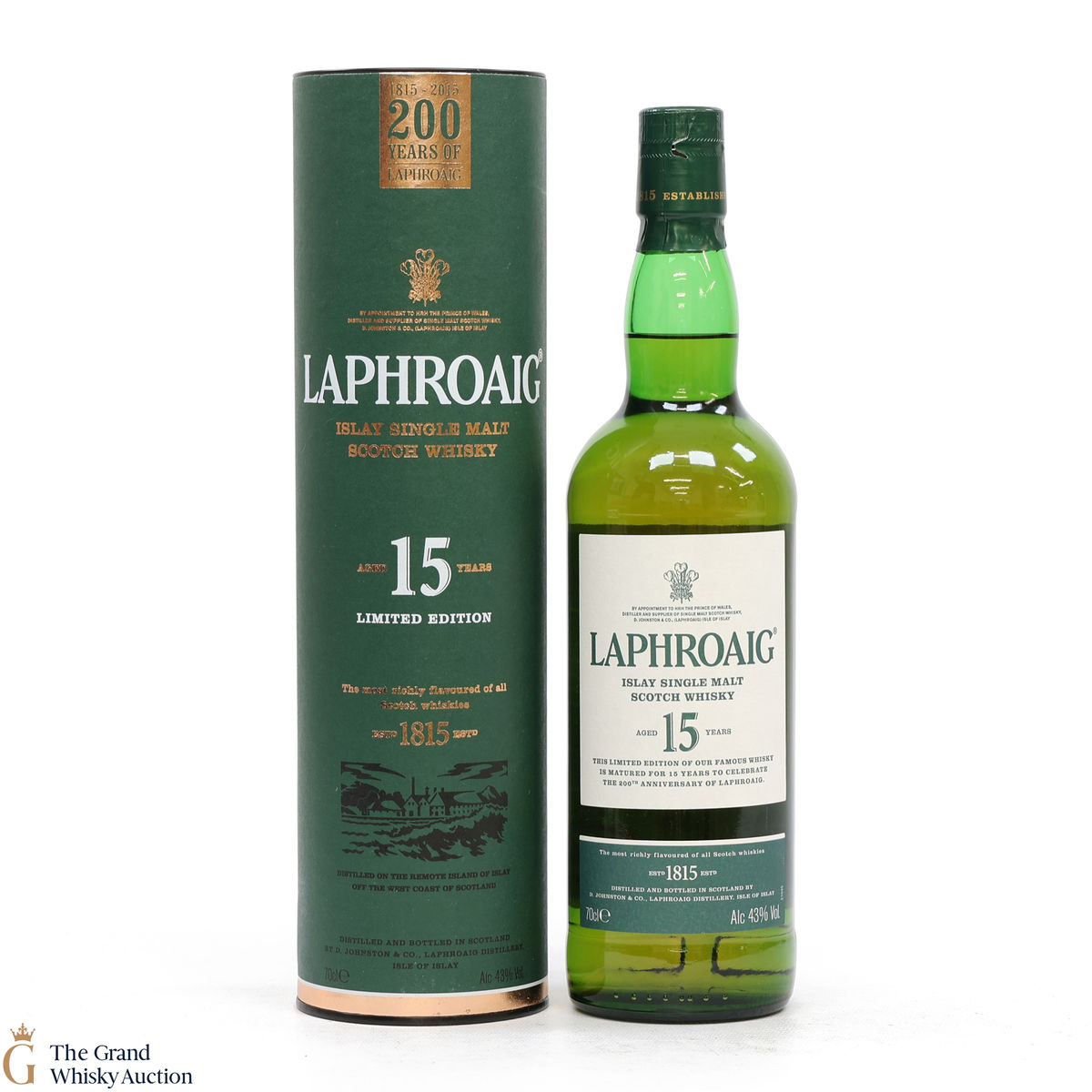 Laphroaig - 15 Year Old - 200th Anniversary Limited Edition