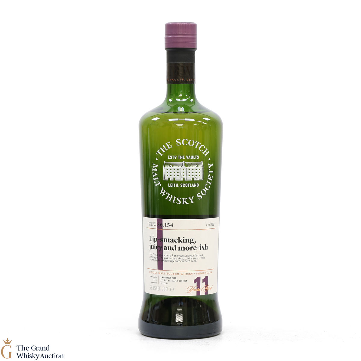 Benrinnes - 11 Year Old 2006 - SMWS 36.154 - Lip-Smacking, Juicy and More-ish