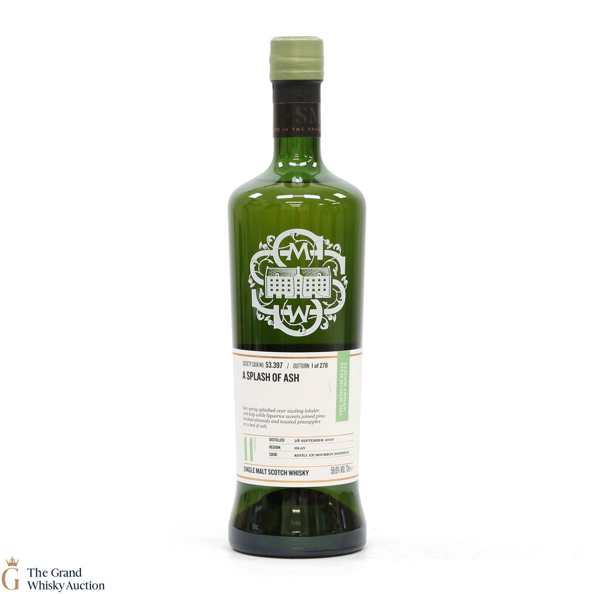 Caol Ila - 11 Year Old - SMWS 53.397 - A Splash of Ash