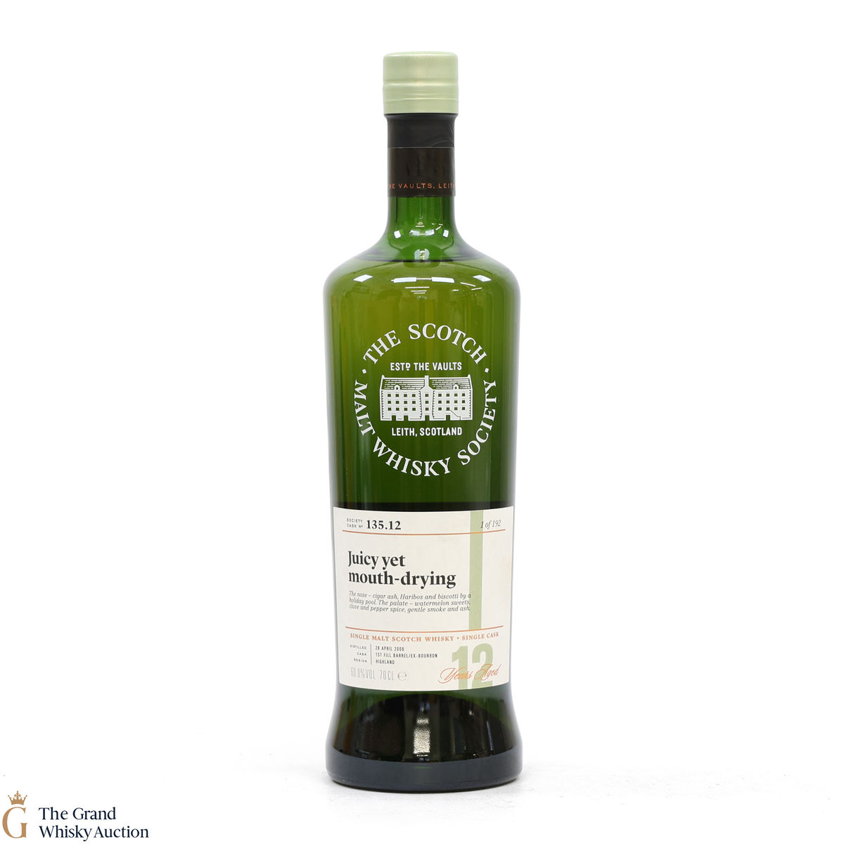 Loch Lomond - 12 Year Old 2006 - SMWS 135.12 - Juicy Yet Mouth-drying