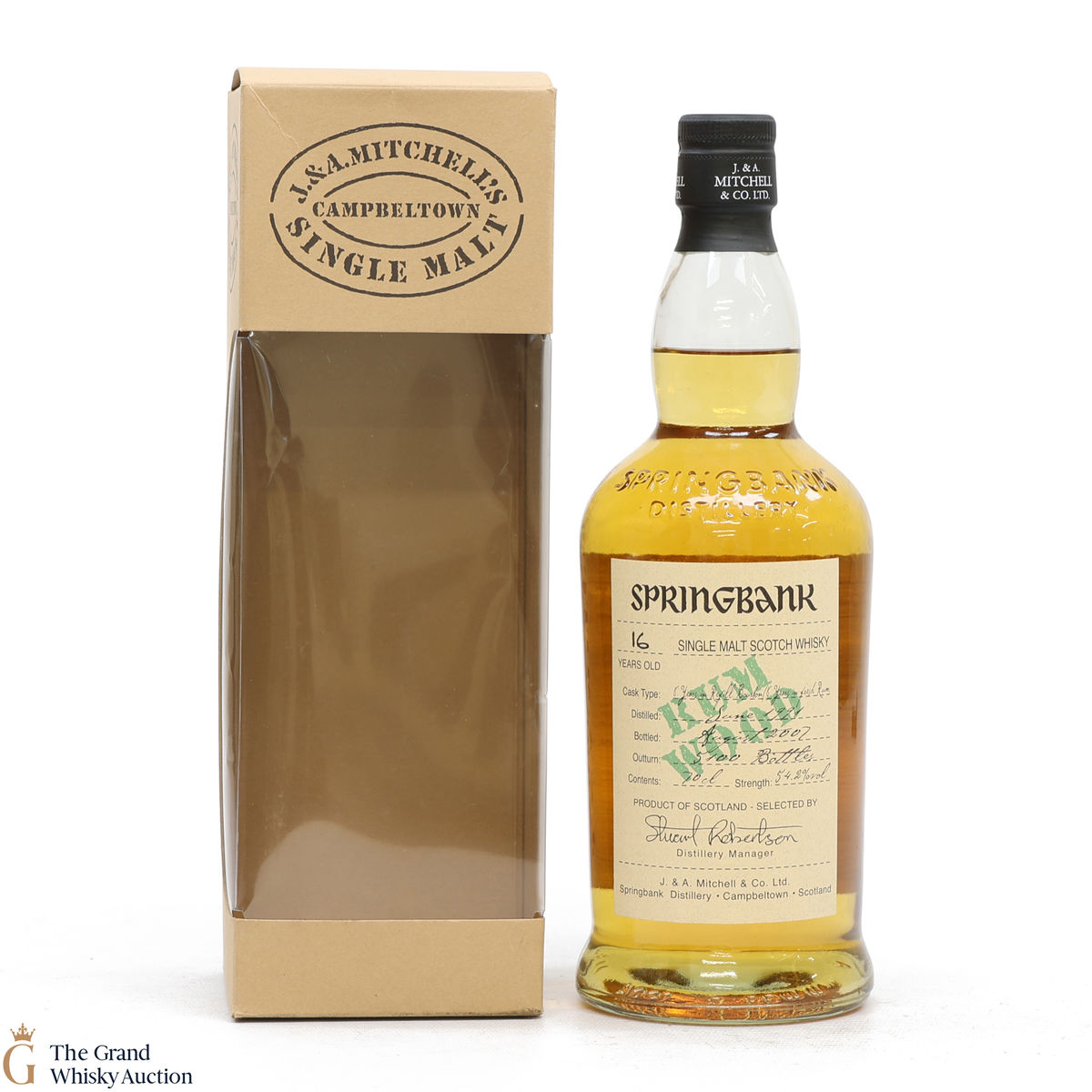Springbank - 16 Year Old - Rum Wood (Limited Edition)