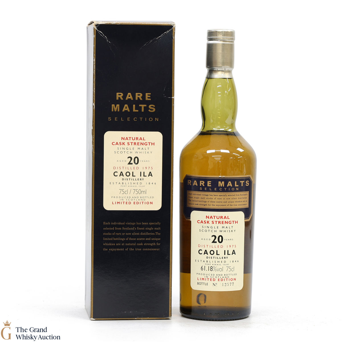 Caol Ila - 20 Year Old - 1975 Rare Malt 61.18% 75cl