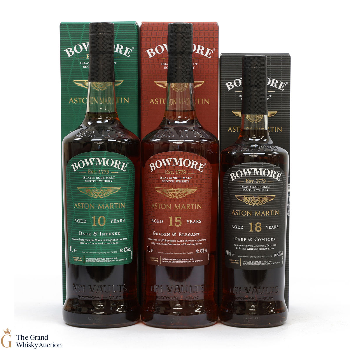 Bowmore - Aston Martin - Edition 7,8 & 9