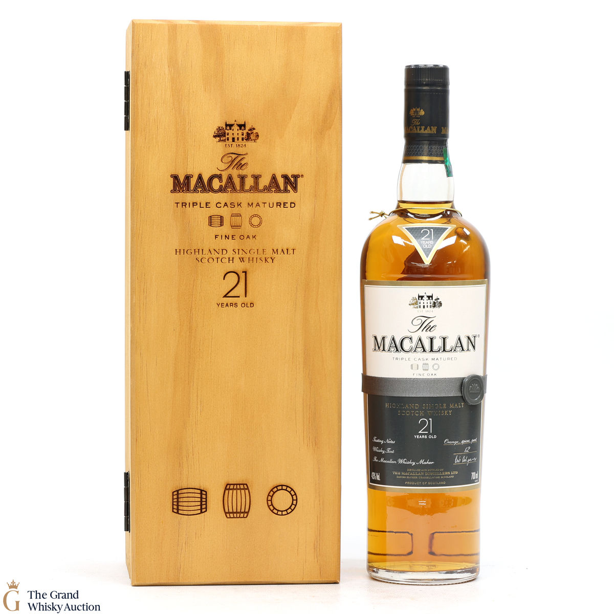 Macallan - 21 Year Old - Fine Oak