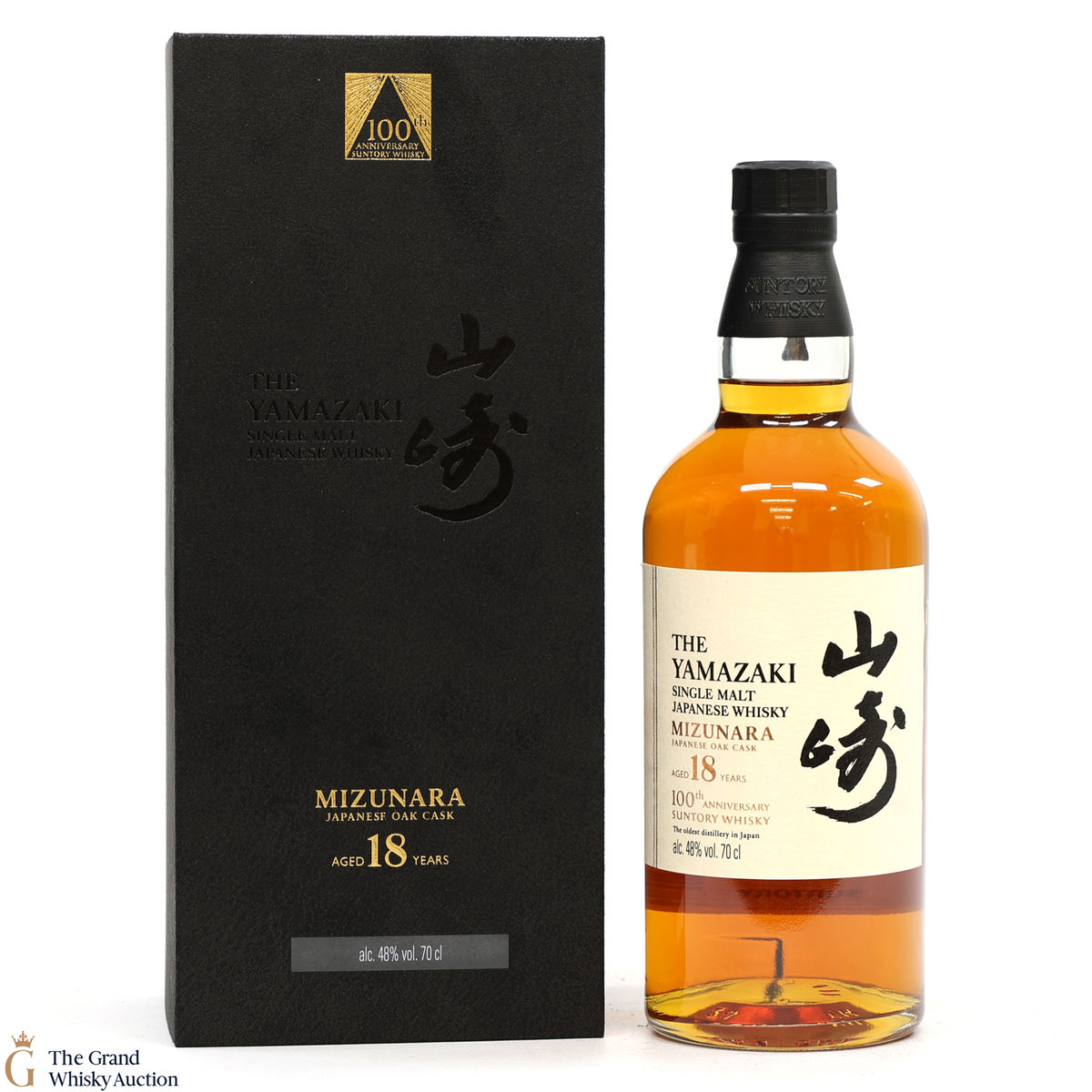 Yamazaki - 18 Year Old - Mizunara Cask - 100th Anniversary of Suntory Whisky