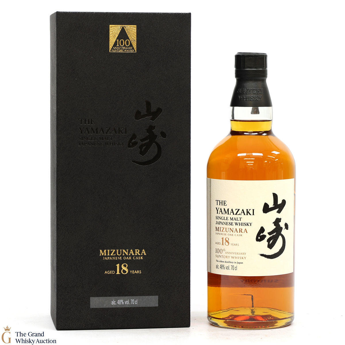 Yamazaki - 18 Year Old - Mizunara Cask - 100th Anniversary of Suntory Whisky