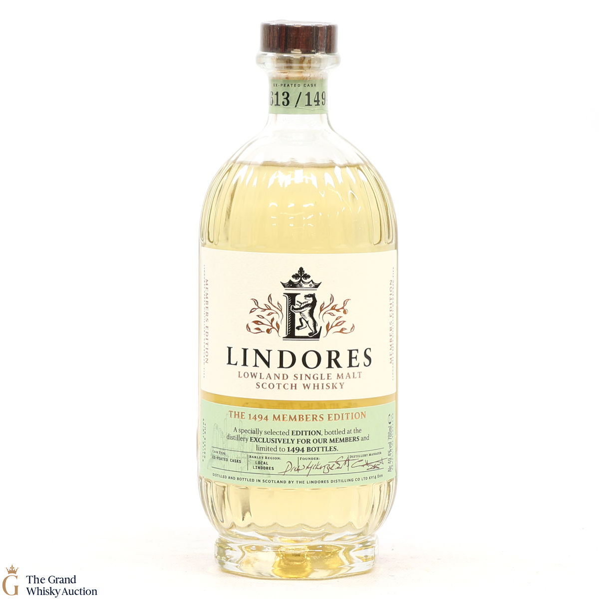 Lindores Abbey - 1494 Members Edition - Ex-Peated Casks