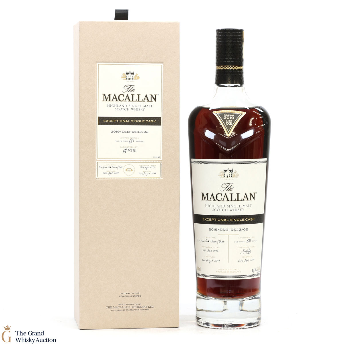 Macallan - 1997 Exceptional Cask #5542/02 (2019)