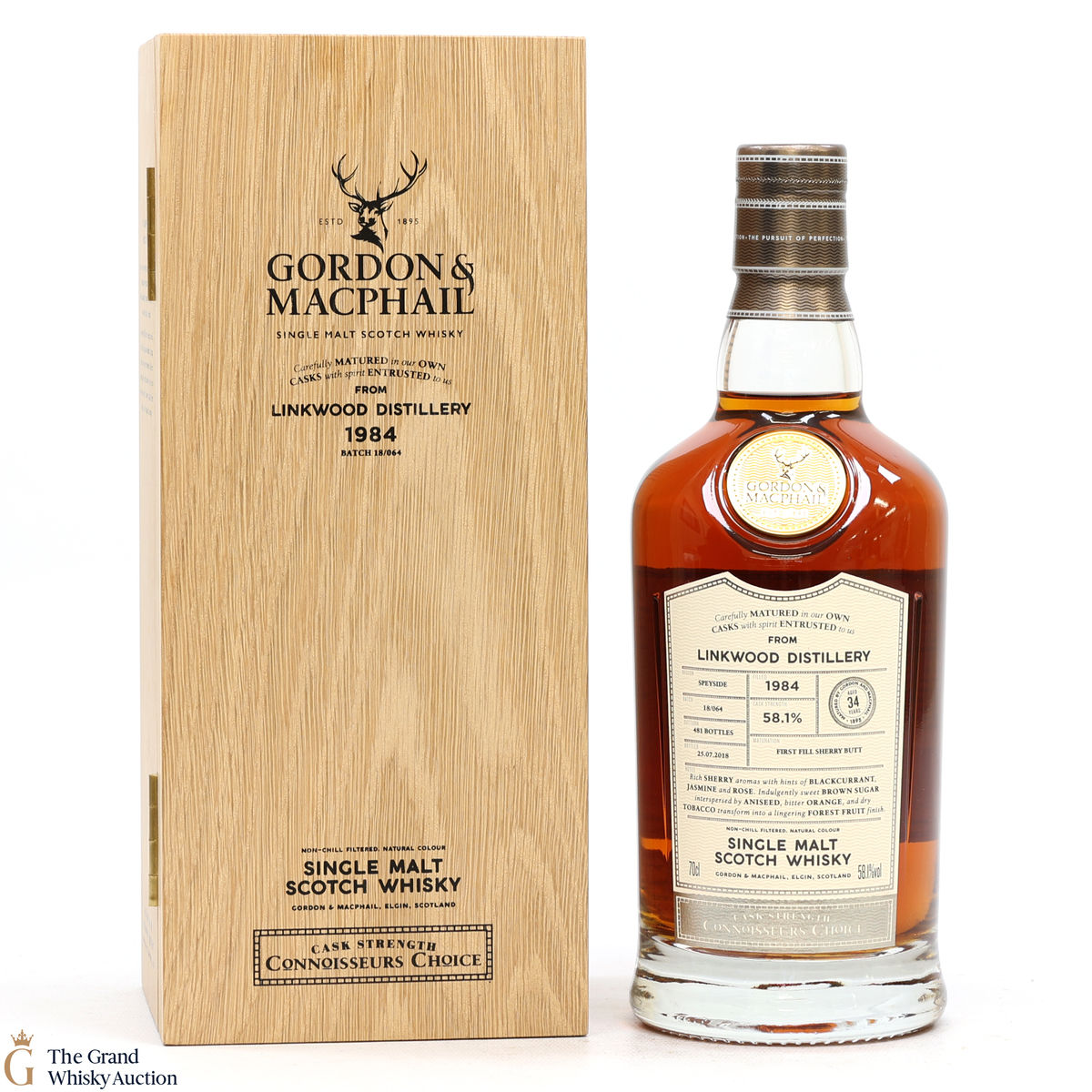 Linkwood - 34 Year Old 1984 - Connoisseurs Choice 2018