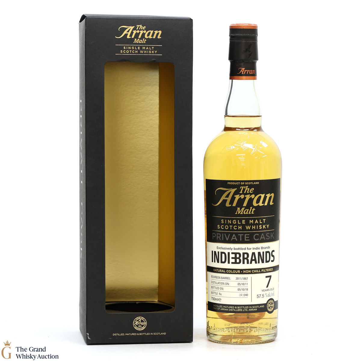 Arran - 7 Year Old 2011- Private Cask #1867 - Indie Brands