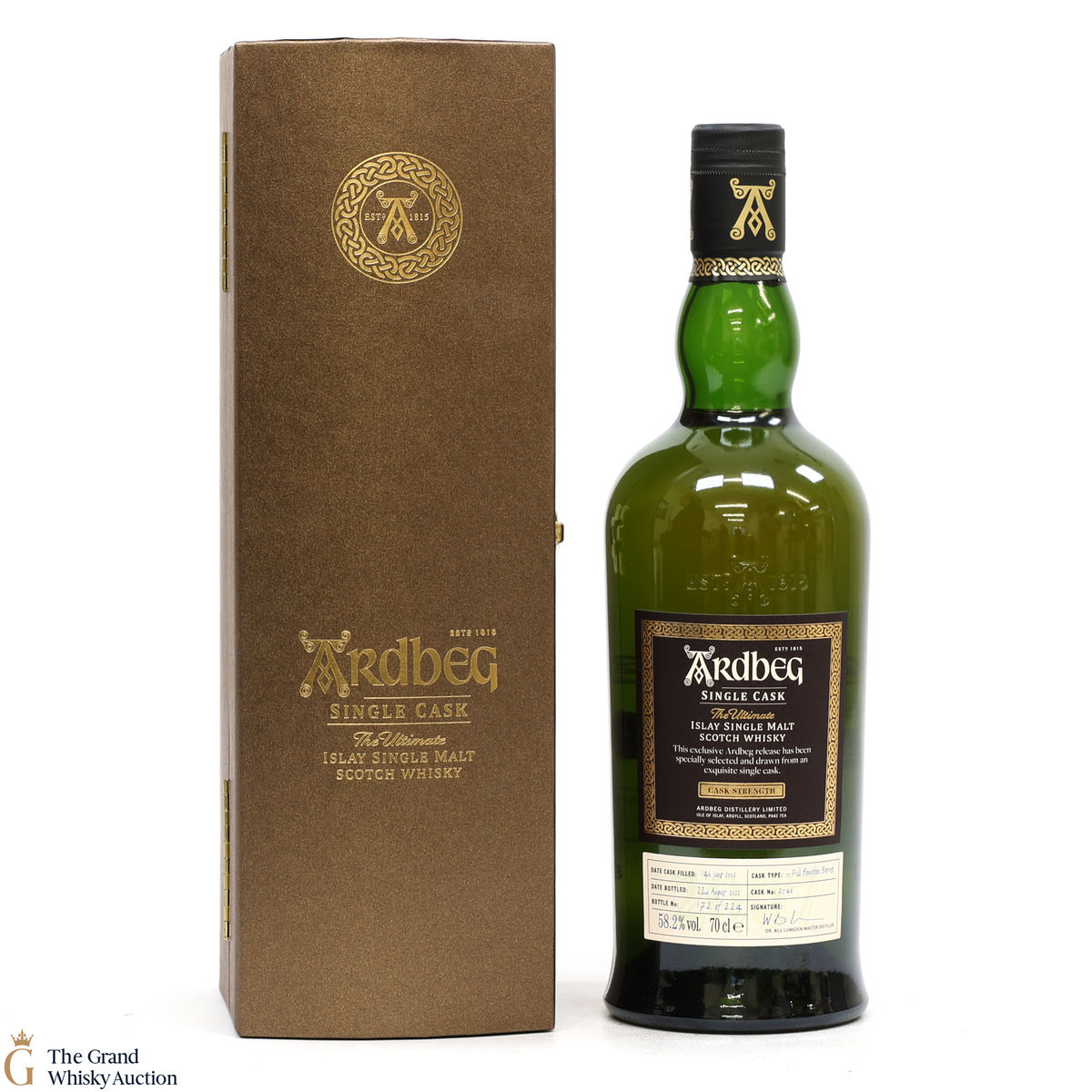 Ardbeg - 2007 15 Year Old Single Bourbon Barrel #2546 
