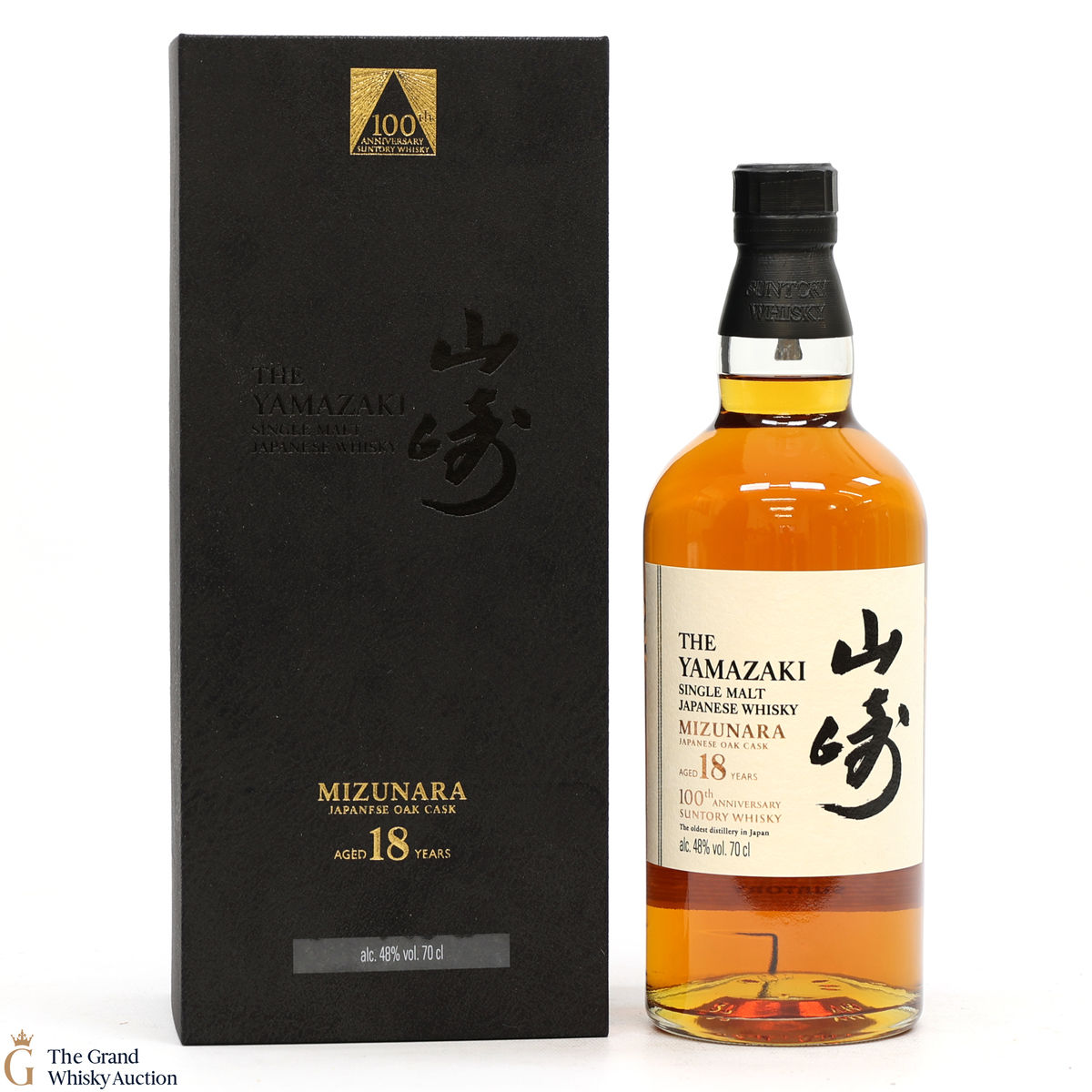Yamazaki - 18 Year Old - Mizunara Cask - 100th Anniversary of Suntory Whisky