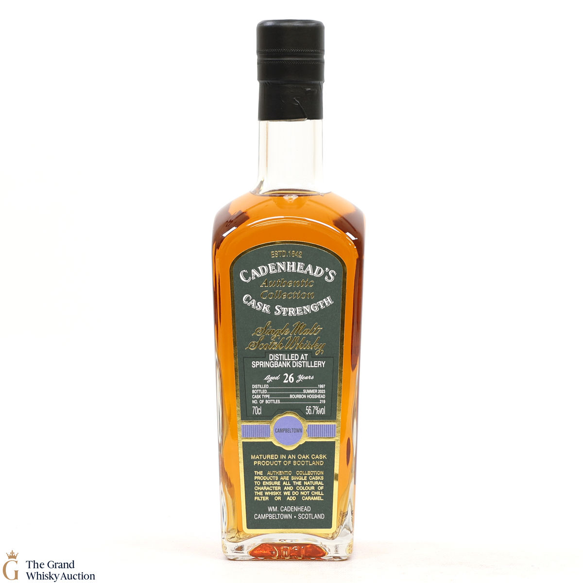 Springbank - 26 Year Old 1997 - Cask Strength - Cadenhead's