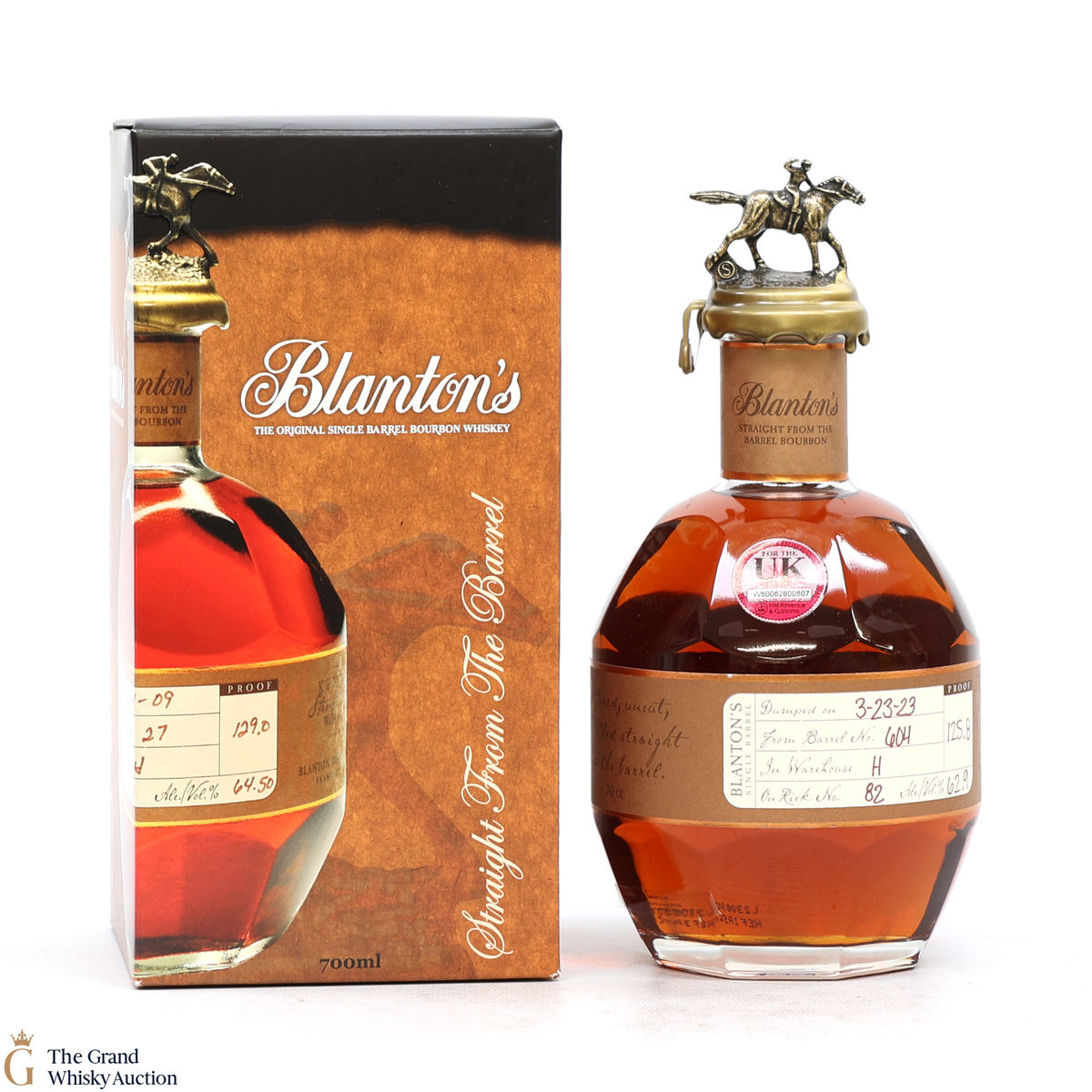 Blanton's - Straight From The Barrel - Cask Strength (64.5% ABV)