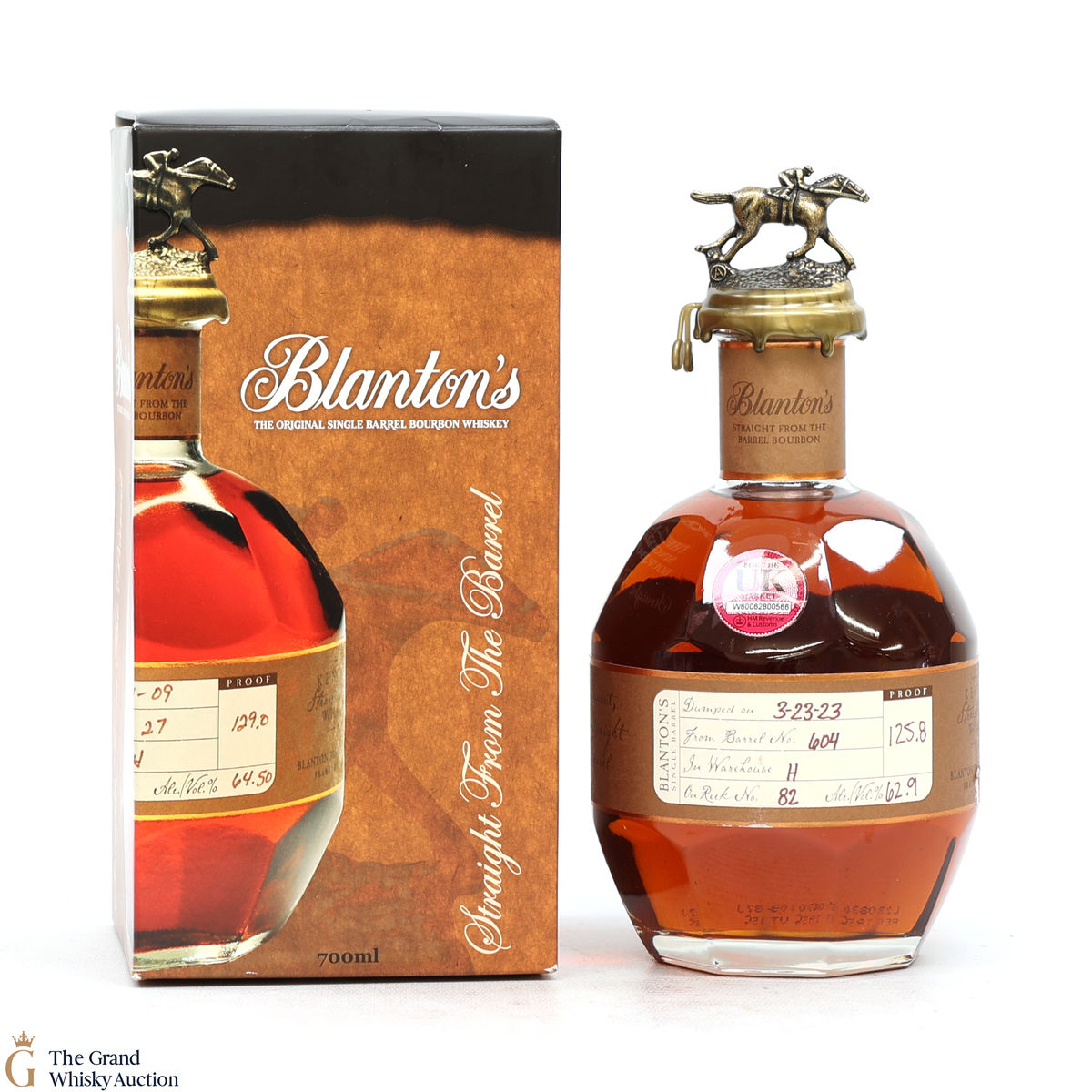 Blanton's - Straight From The Barrel - Cask Strength (64.5% ABV)