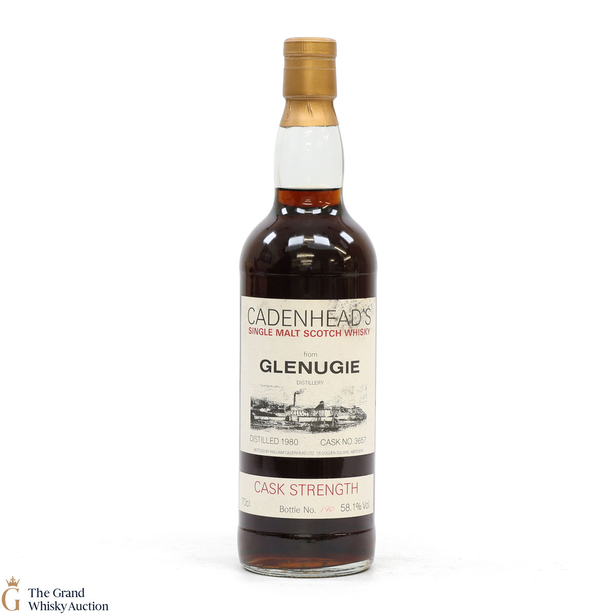 Glenugie - 1980 Cask #3657 - Cadenhead's Cask Strength