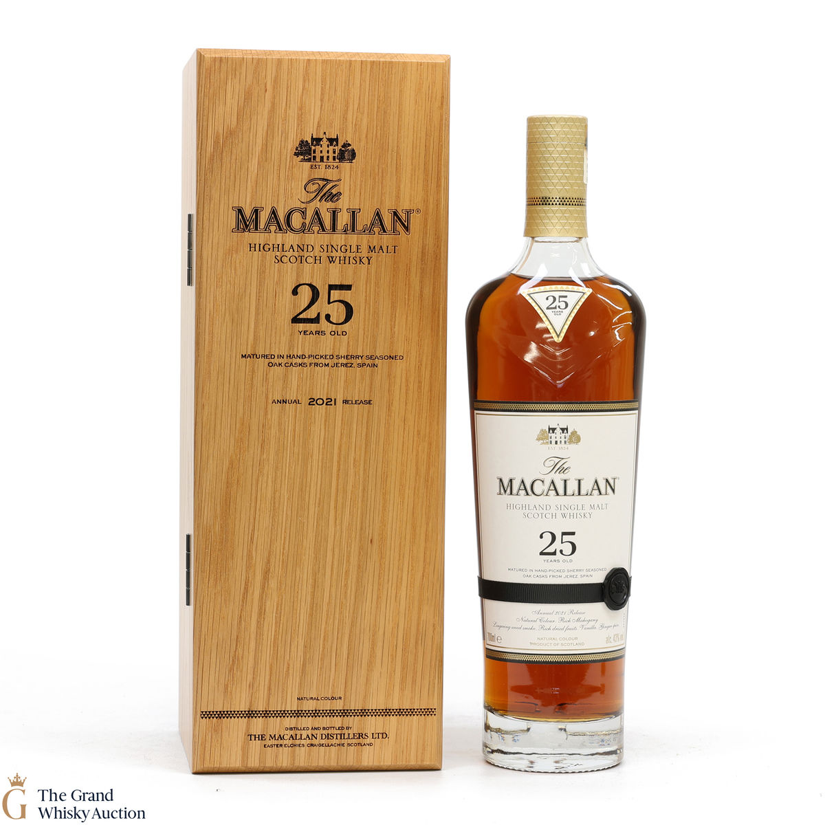 Macallan - 25 Year Old - Sherry Oak - 2021