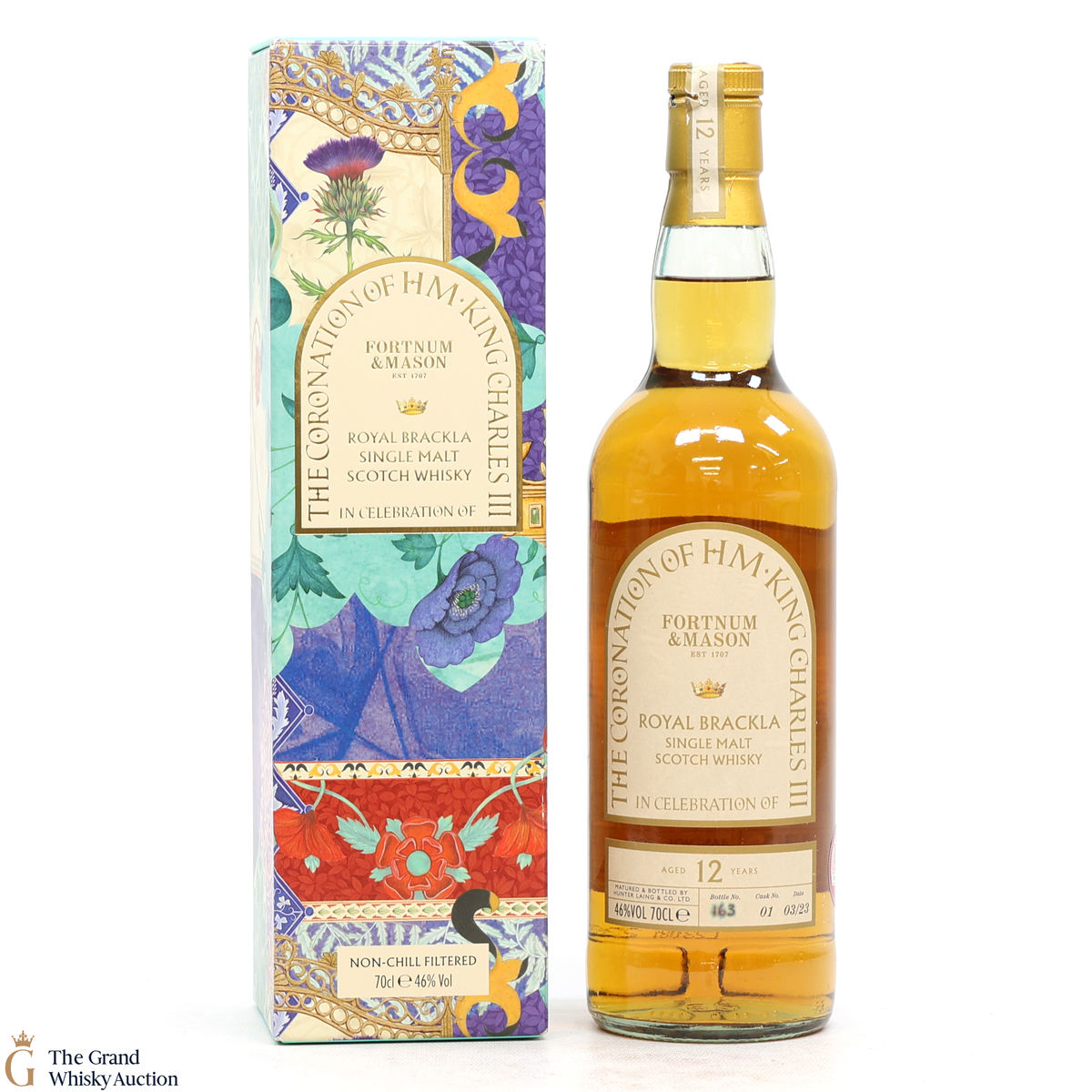 Royal Brackla - 12 Year Old - Coronation of HM King Charles III - Fortnum & Mason Exclusive