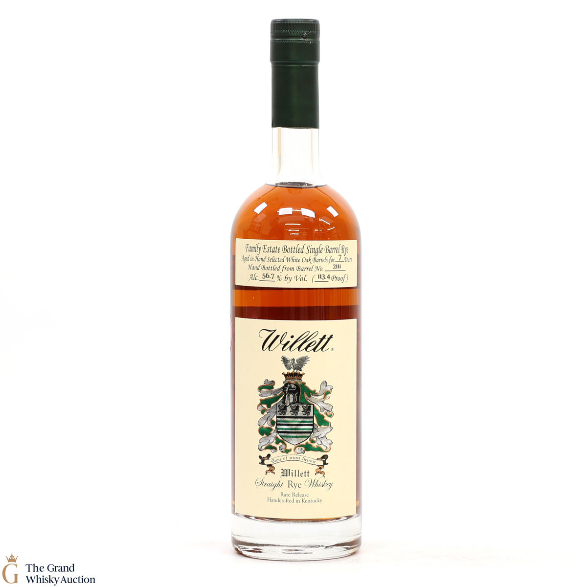 Willett Family Estate - 7 Year Old Single Barrel Rye #2111 - Hedonism Wines Exclusive