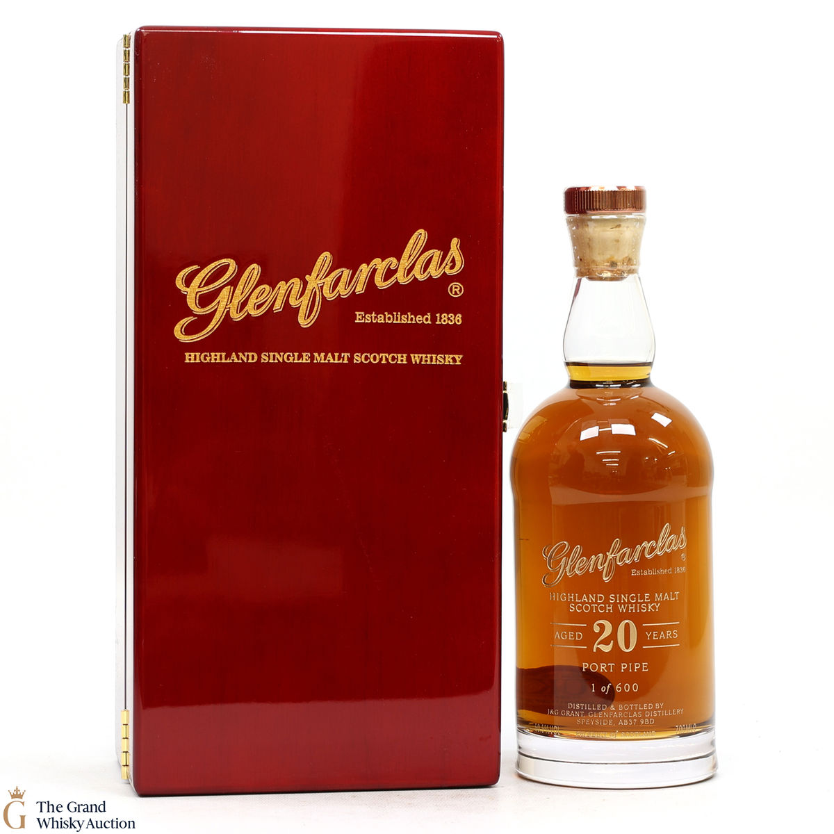 Glenfarclas - 20 Year Old - Port Pipe Decanter