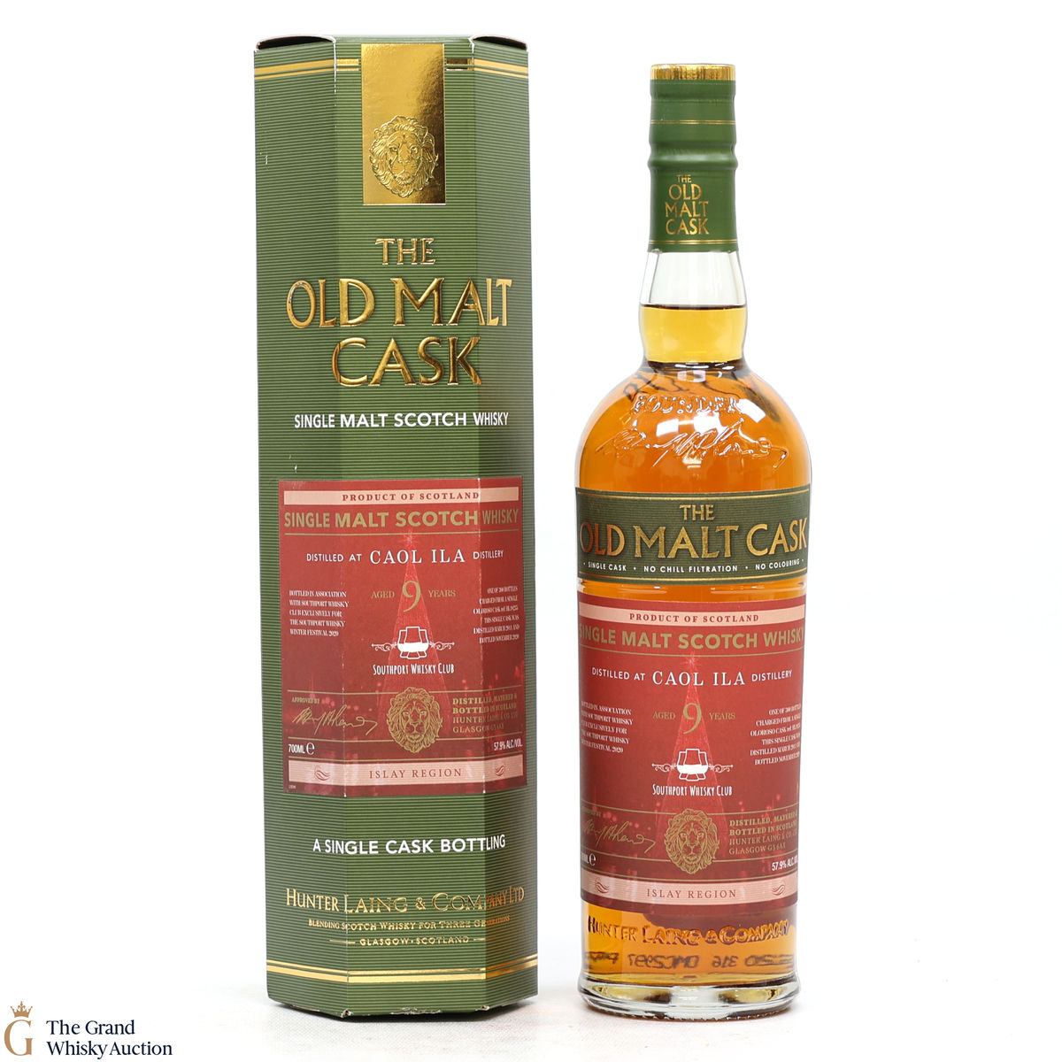 Caol Ila - 9 Year Old - Old Malt Cask - #HL18235 Southport Whisky Winter Festival 2020