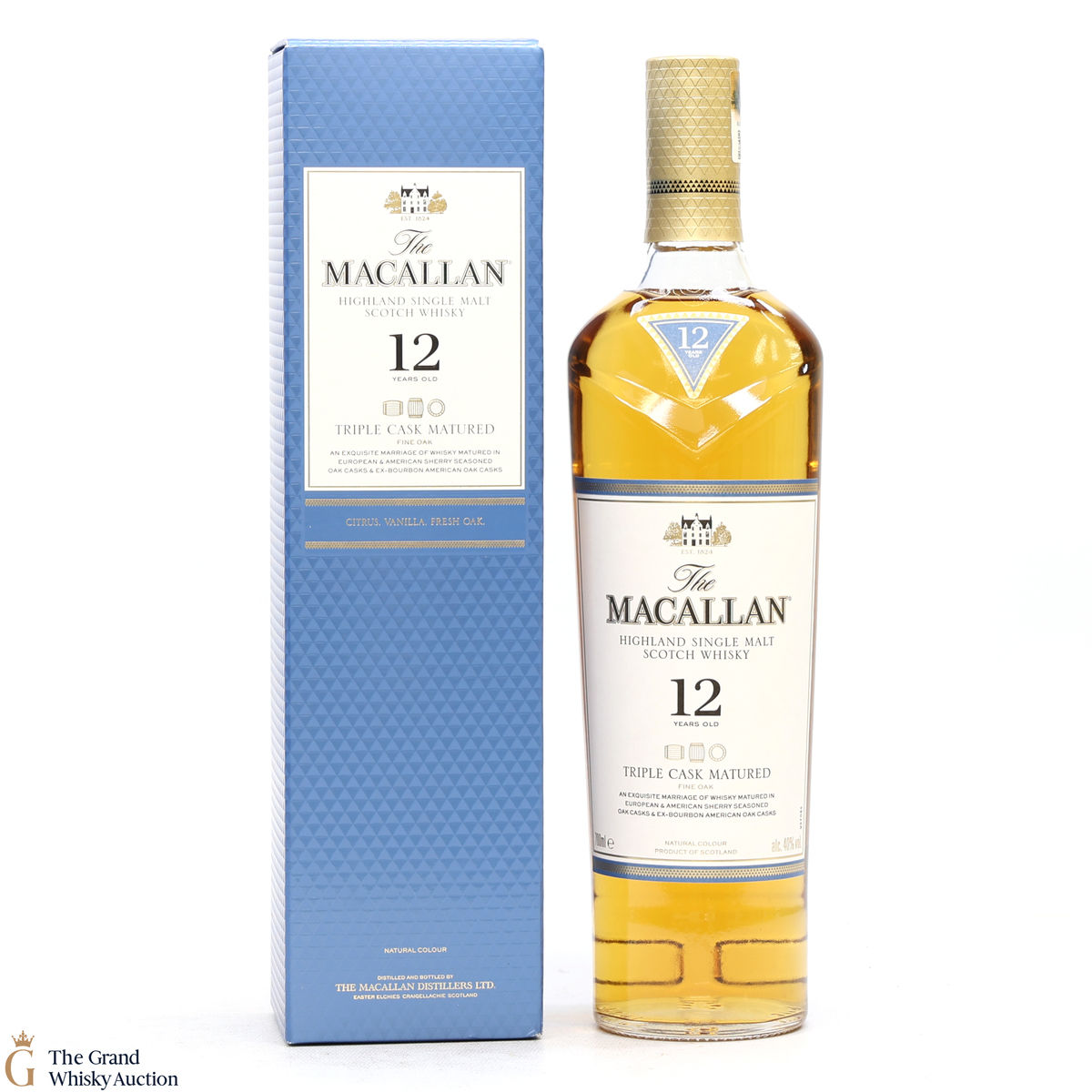 Macallan - 12 Year Old - Triple Cask (Fine Oak) 