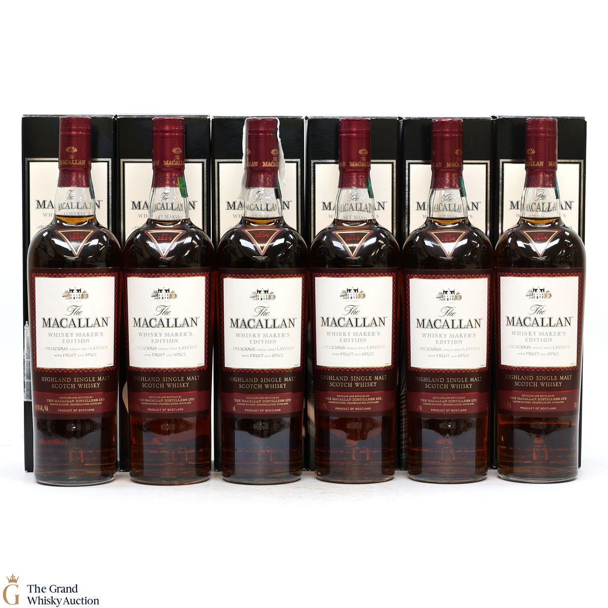 Macallan - Whisky Maker's Edition - Nick Veasey Pillars Collection (6 x 70cl)