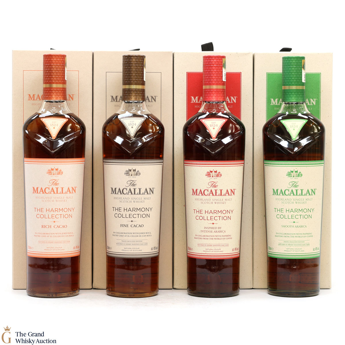 Macallan - The Harmony Collection - Harmony I & II (4 x 70cl)
