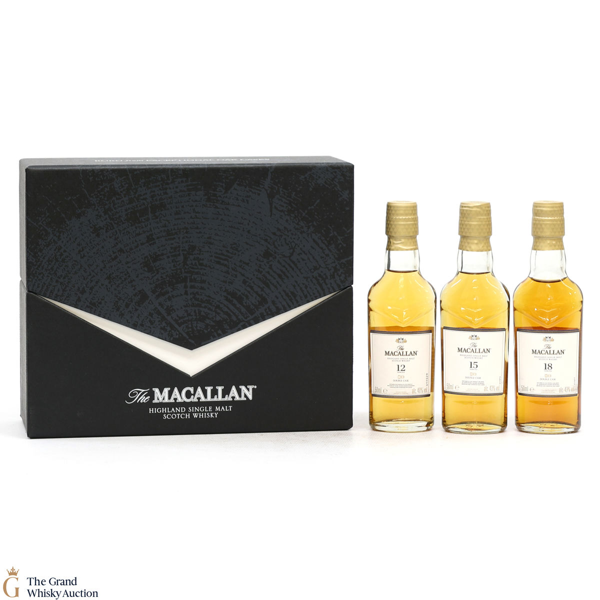 Macallan - 12, 15 & 18 YO Double Cask Set (3 x 5cl)