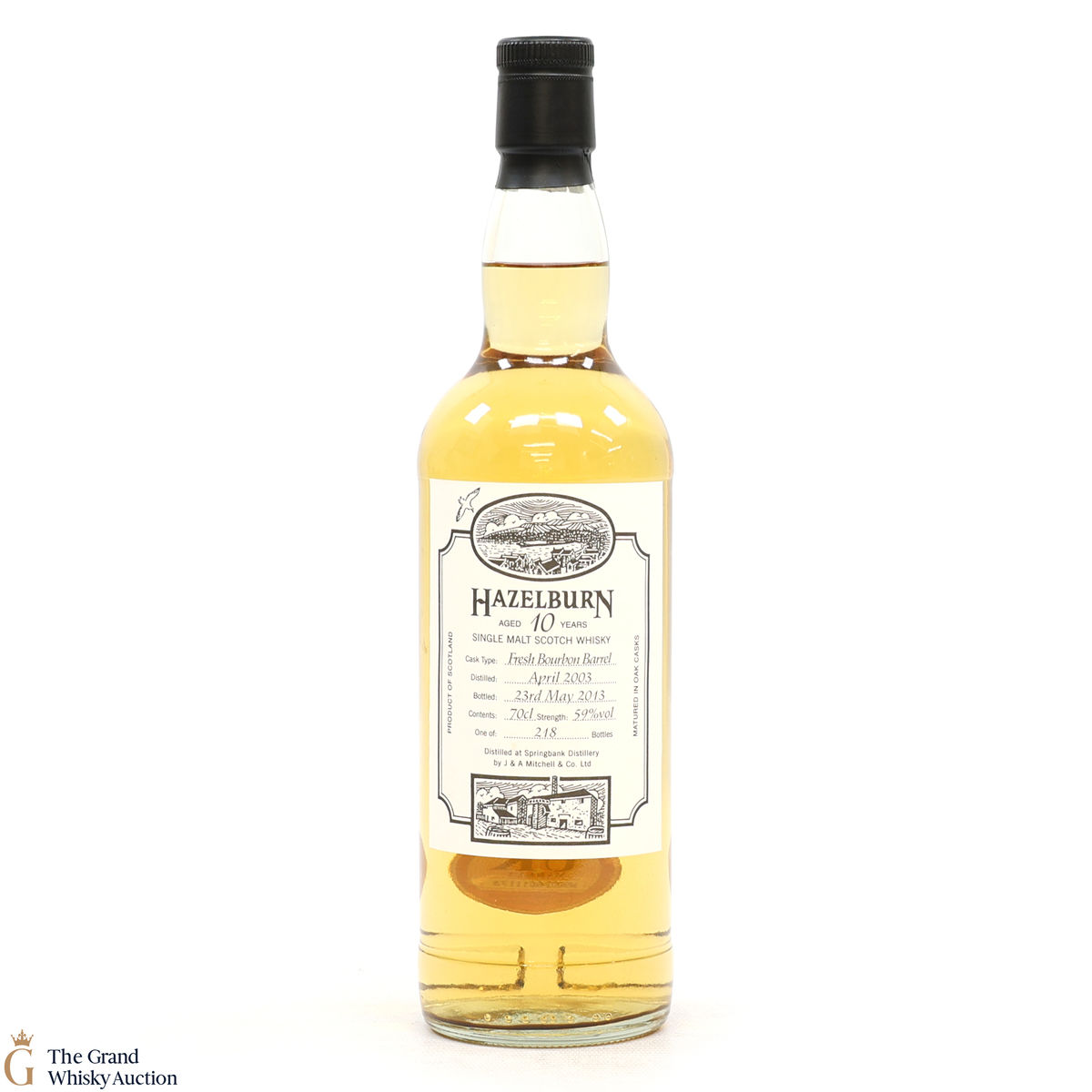 Hazelburn - 10 Year Old 2003 - Open Day 2013 - Fresh Bourbon Barrels 