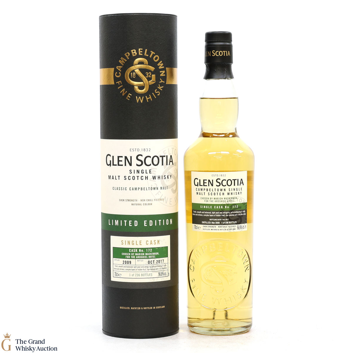Glen Scotia - 2009 Single Cask #172 - Ardshiel Hotel Limited Edition