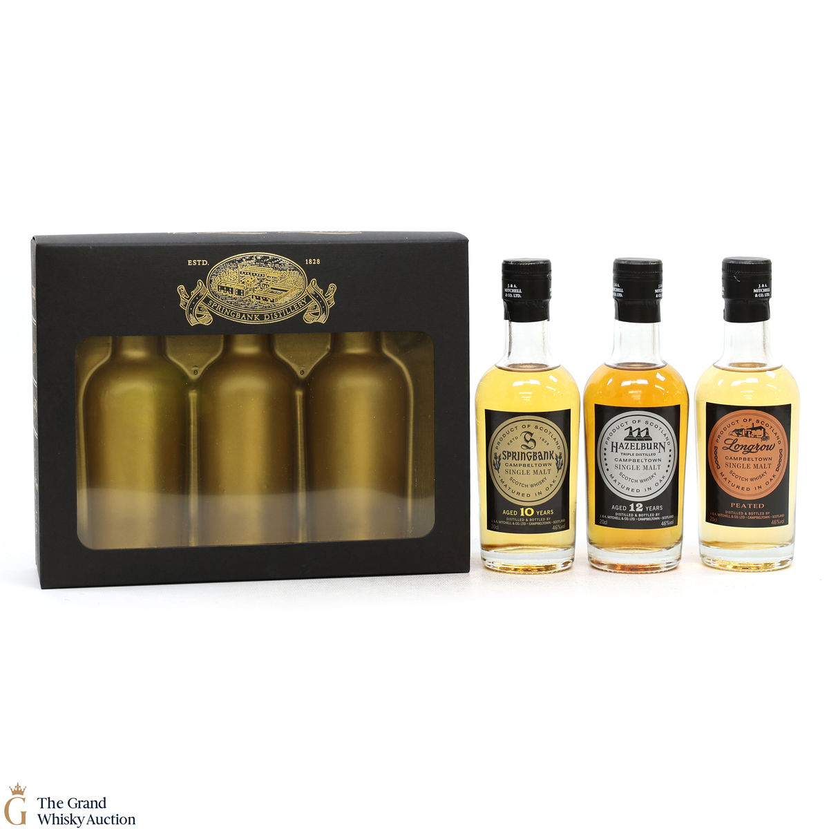 Campbeltown Malts - Springbank, Longrow & Hazelburn (3 x 20cl)