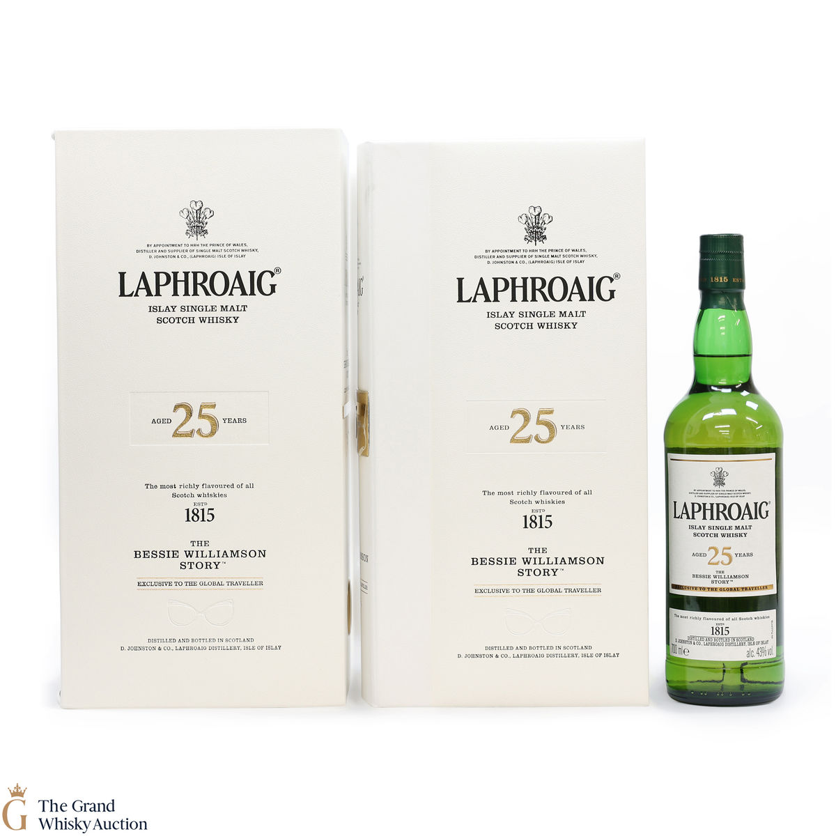 Laphroaig - 25 Year Old Bessie Williamson Story Exclusive to Global Traveller 