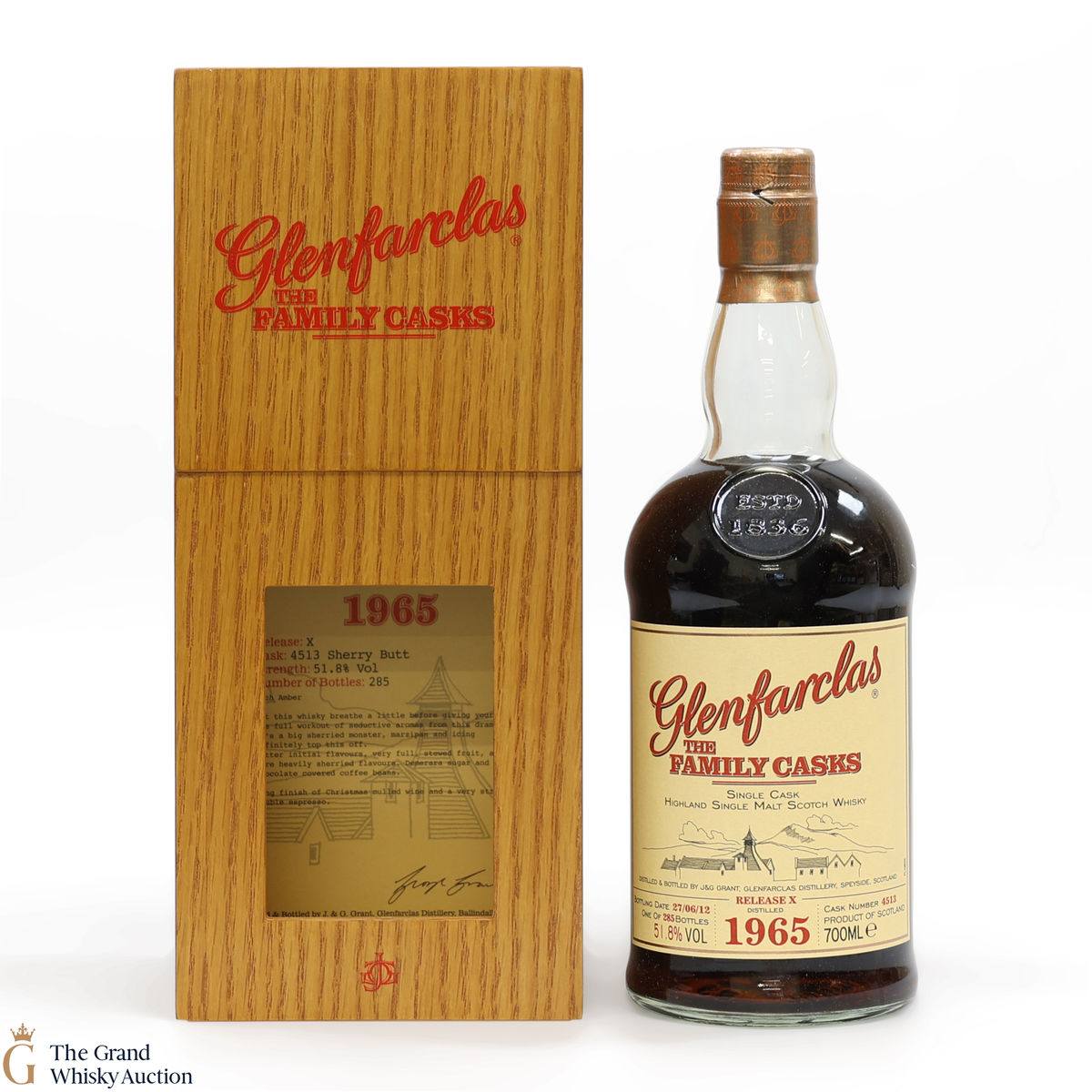 Glenfarclas - 1965 Family Cask #4513 - Release X