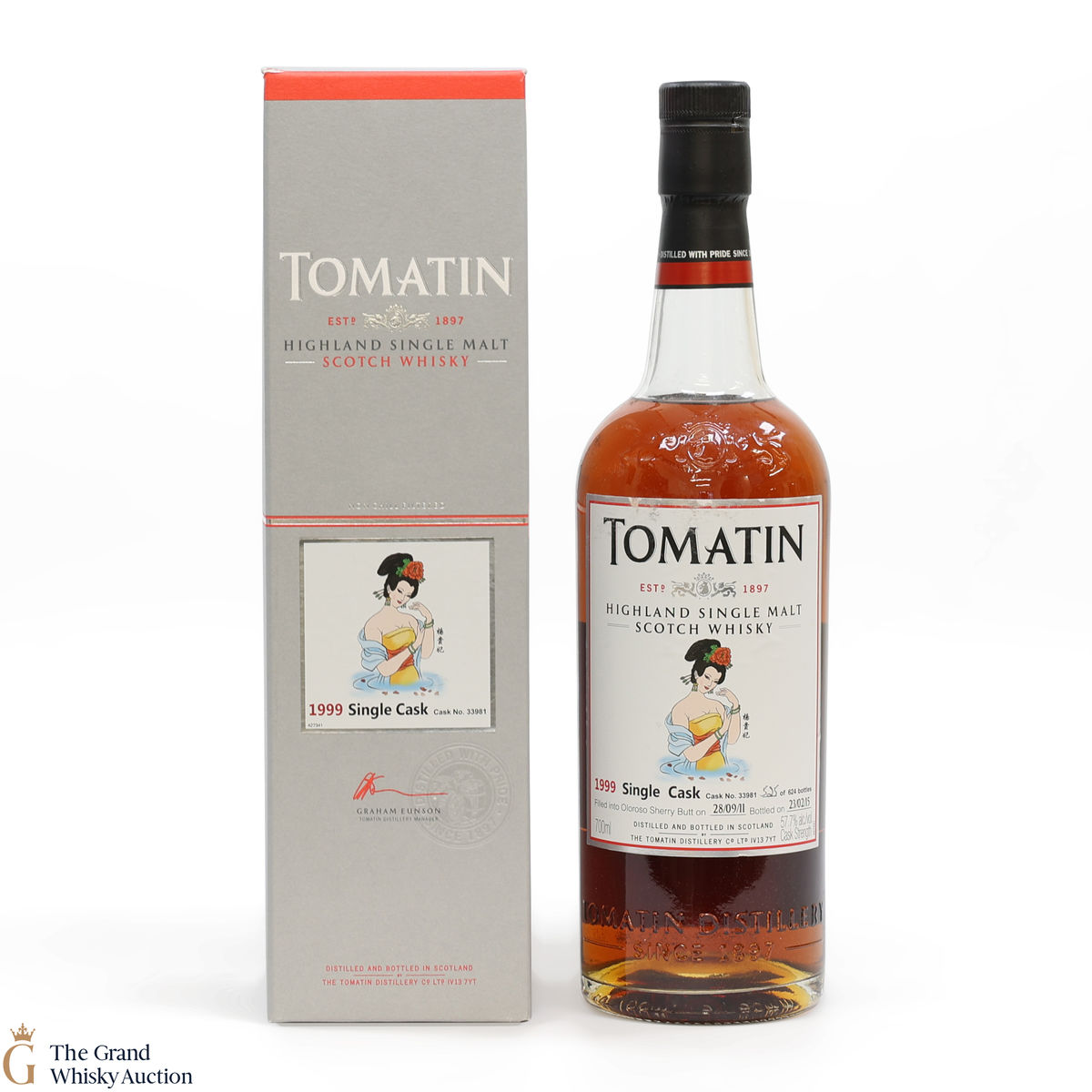Tomatin - 1999 Single Cask #33981 