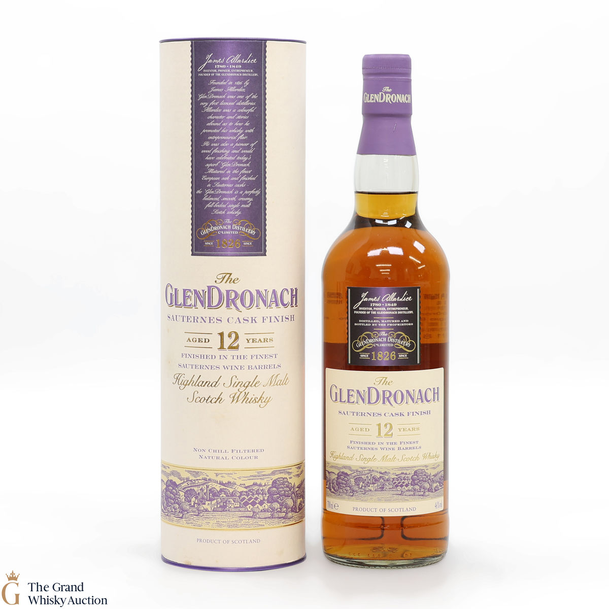 GlenDronach - 12 Year Old - Sauternes Cask Finish