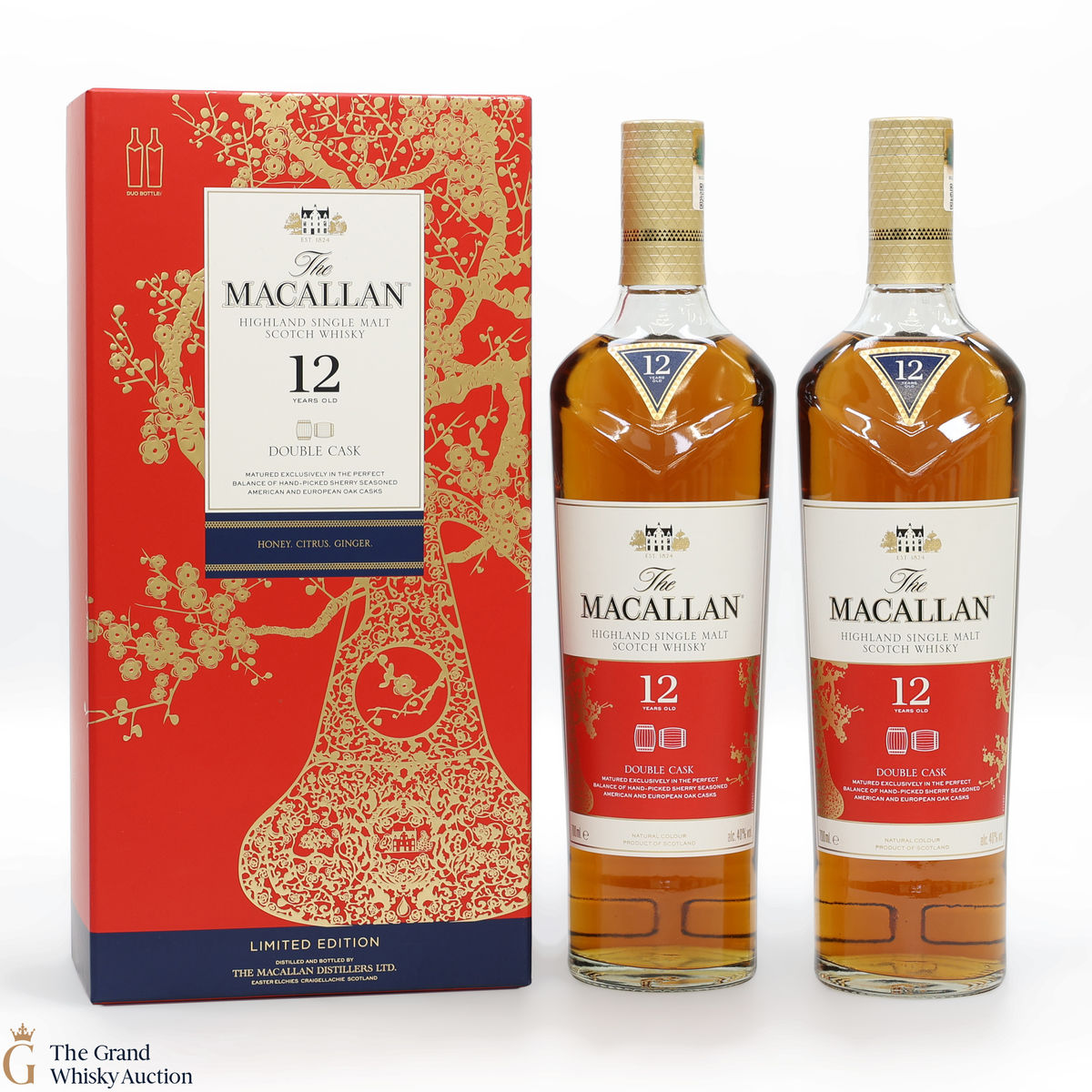 Macallan - 12 Year Old - Double Cask - Year of the Pig (2 x 70cl)