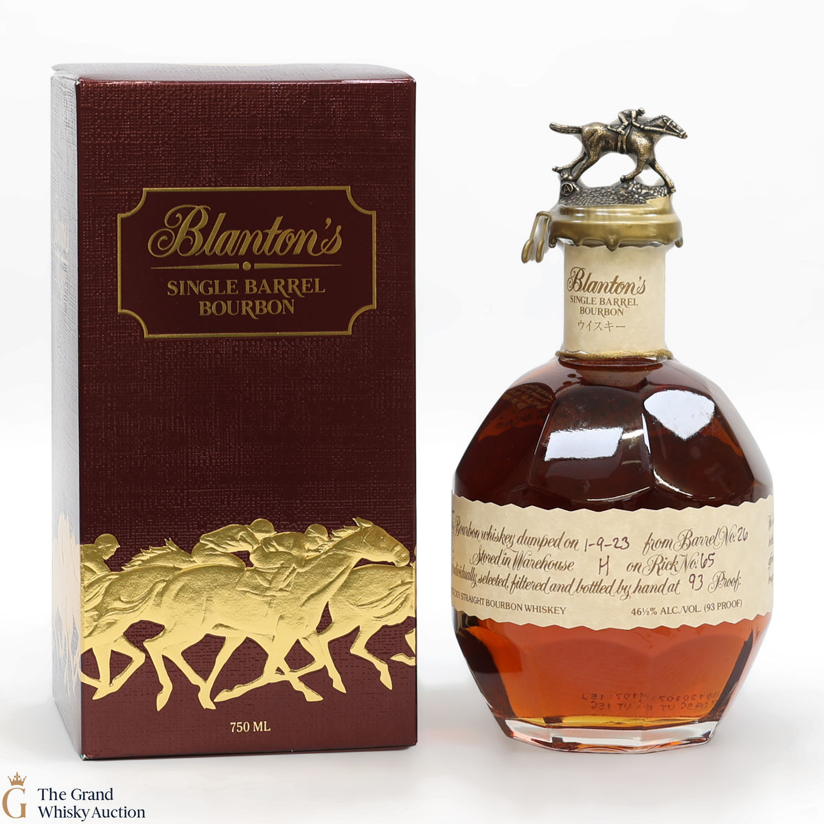 Blanton's - Single Barrel - Dumped 2023 / Japanese Import (75cl)