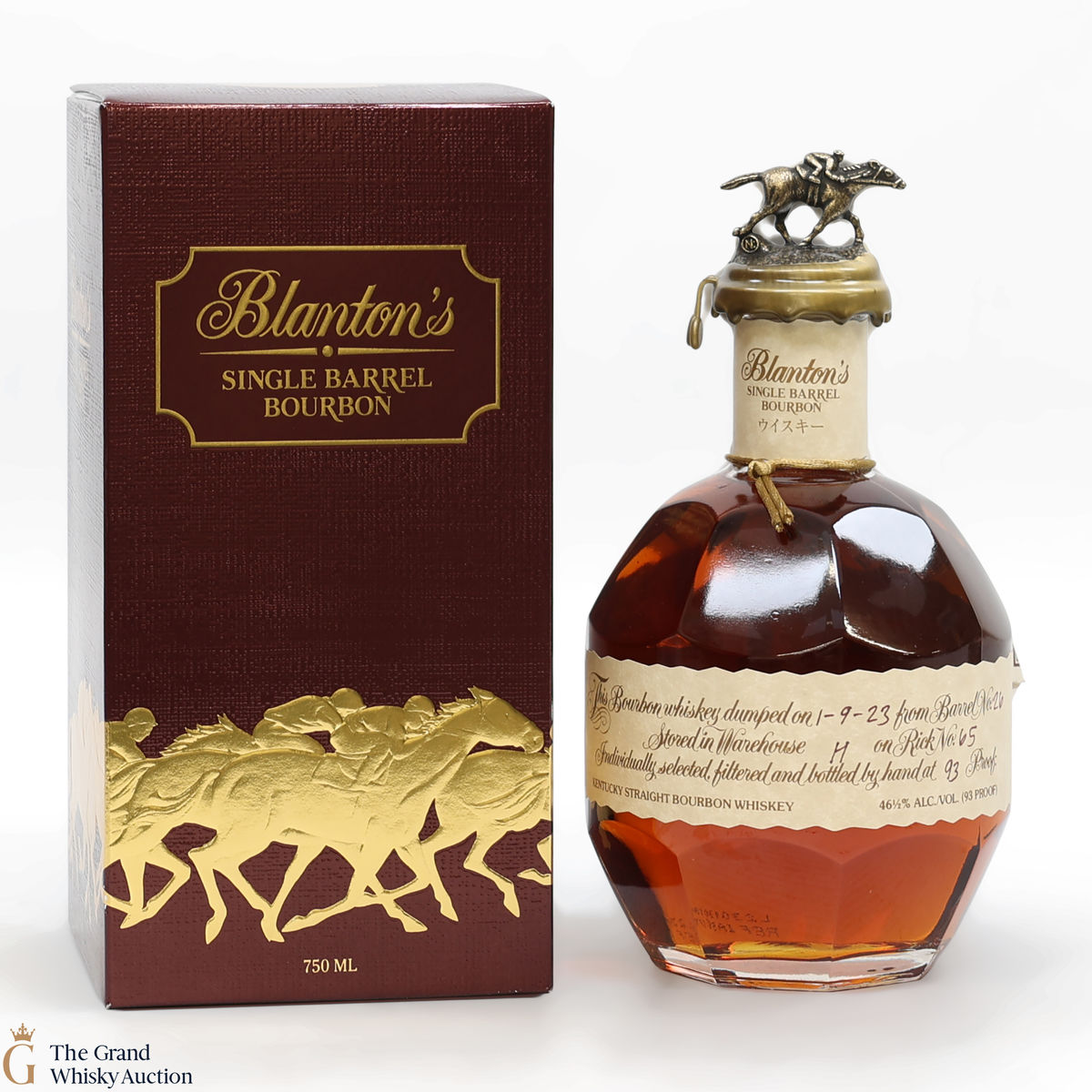 Blanton's - Single Barrel - Dumped 2023 / Japanese Import (75cl)