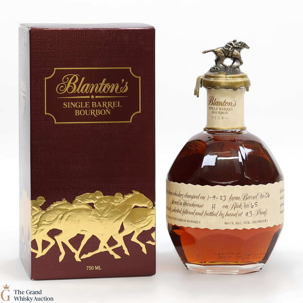 Blanton's - Single Barrel - Dumped 2023 / Japanese Import (75cl)
