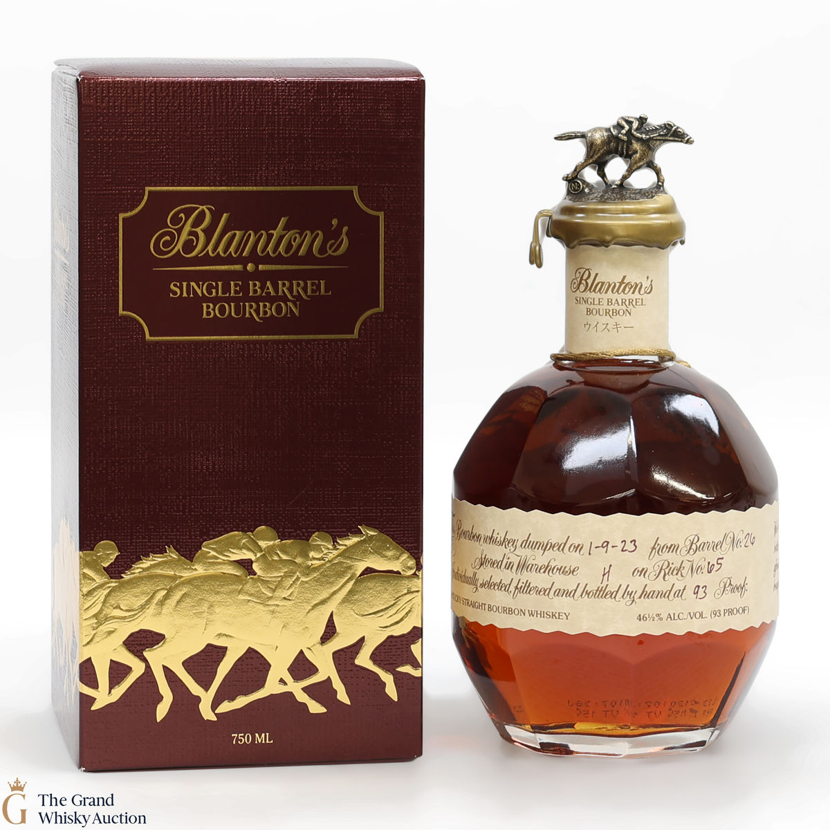 Blanton's - Single Barrel - Dumped 2023 / Japanese Import (75cl)