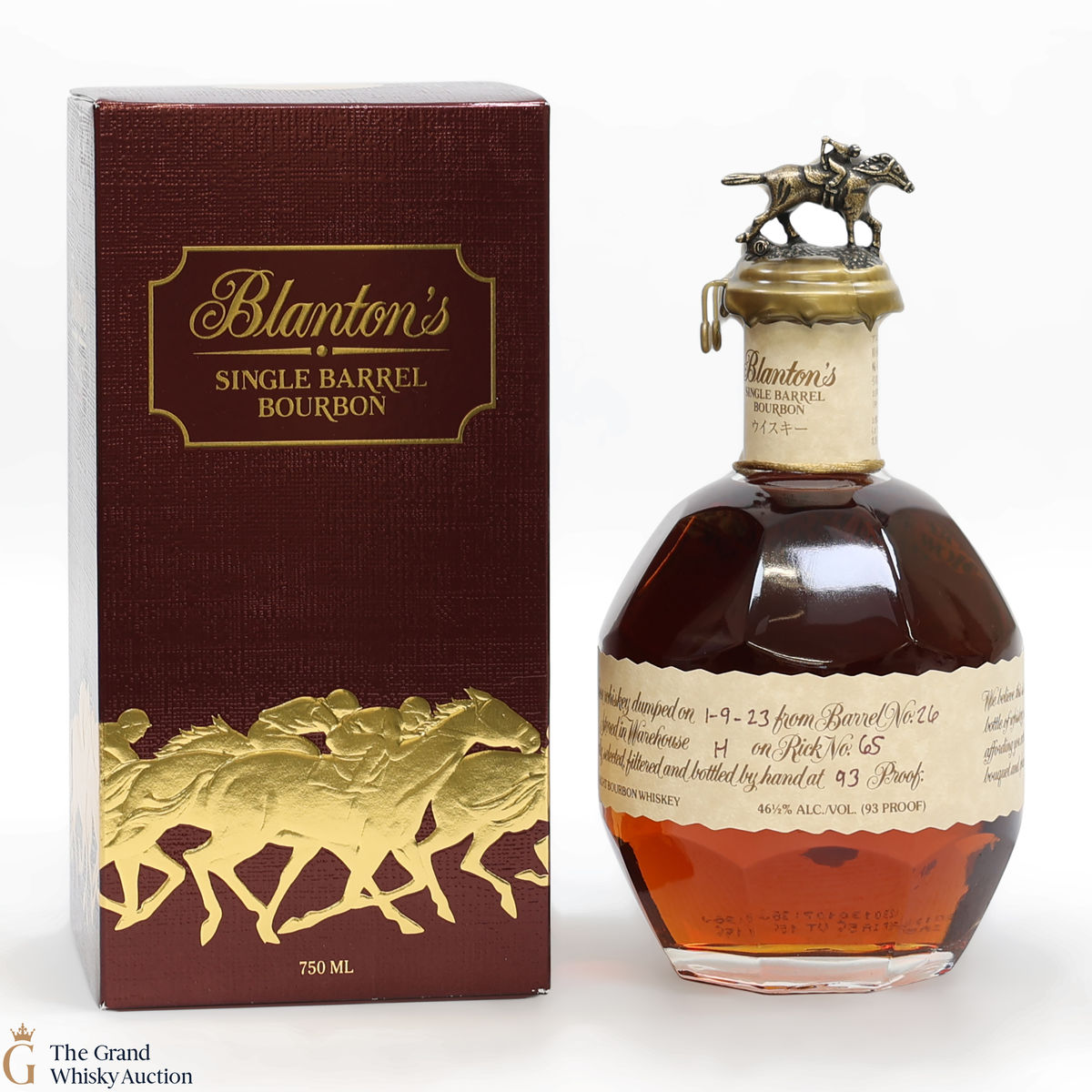 Blanton's - Single Barrel - Dumped 2023 / Japanese Import (75cl)