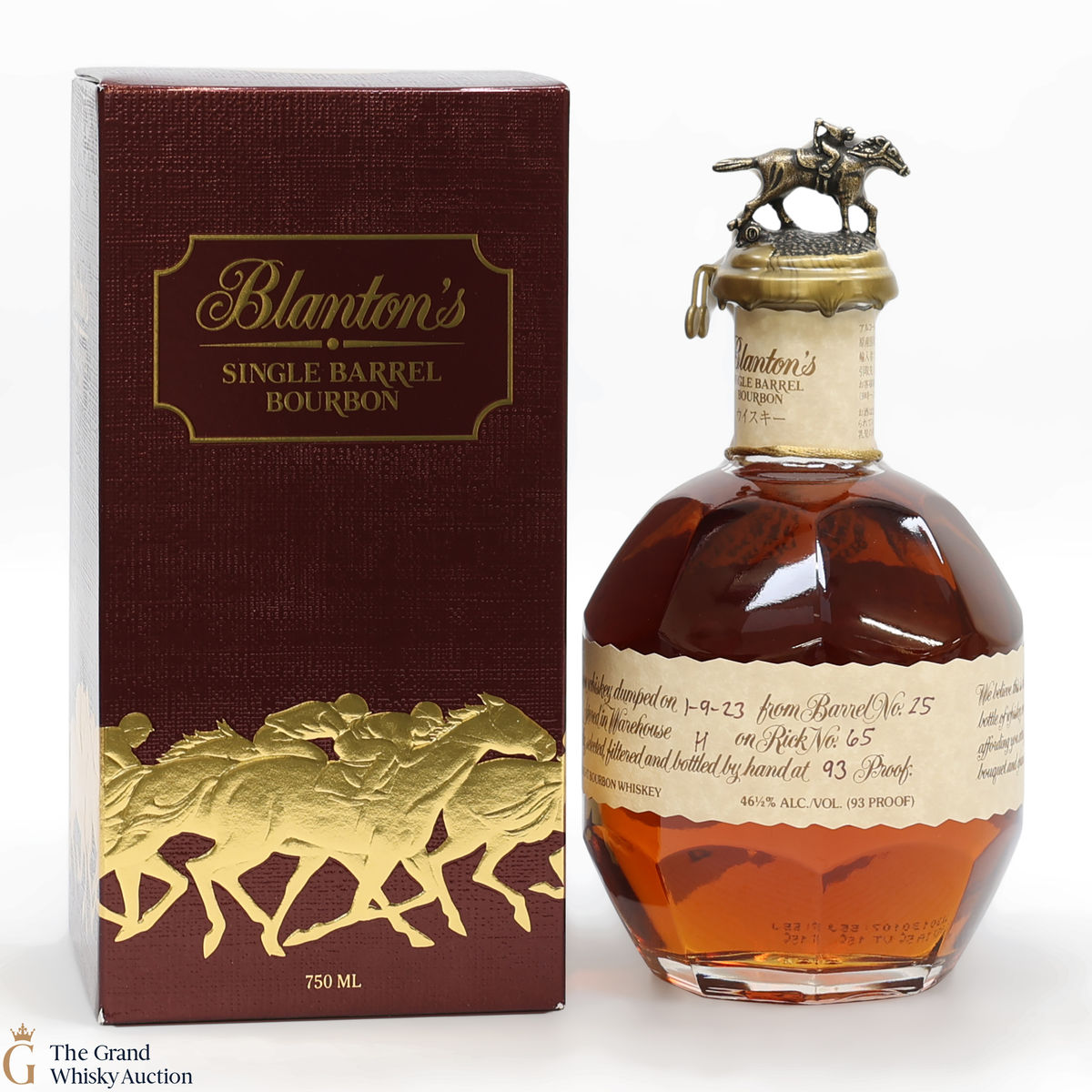 Blanton's - Single Barrel - Dumped 2023 / Japanese Import (75cl)