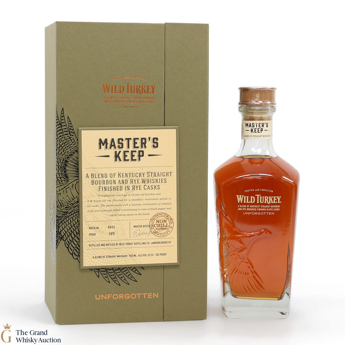 Wild Turkey - Master's Keep - Unforgotten - Batch No.1 (75cl)