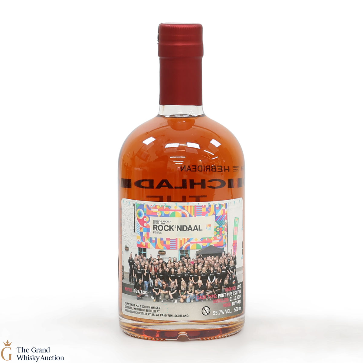 Bruichladdich - 18 Year Old Port Pipe #1547 - Valinch Rock'ndaal Fèis Ìle 2023 (50cl)