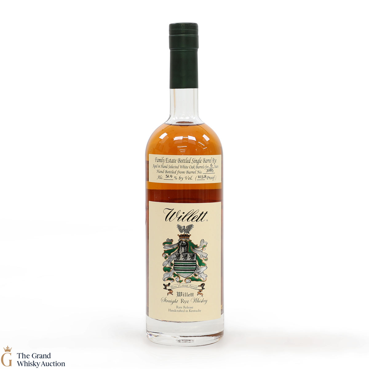 Willett Family Estate - 6 Year Old Single Barrel Rye #3085 - Berry Bros & Rudd