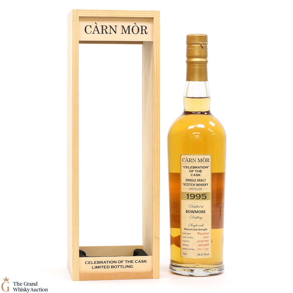 Bowmore - 1995 - #2527 Celebtration of the Cask - Carn Mor