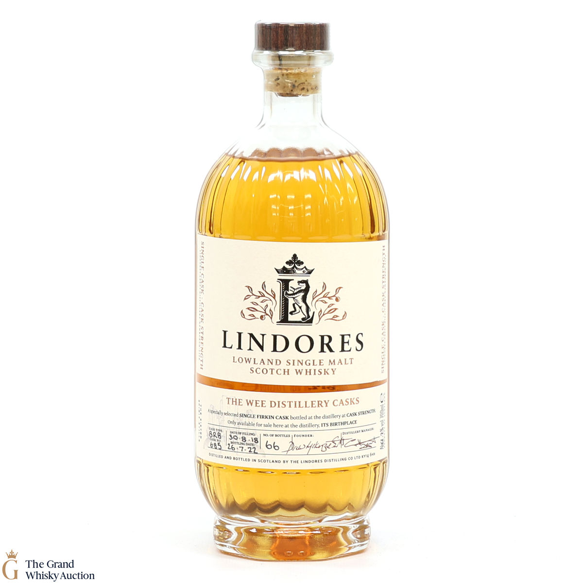 Lindores Abbey - 2018 #685 - The Wee Distillery Casks