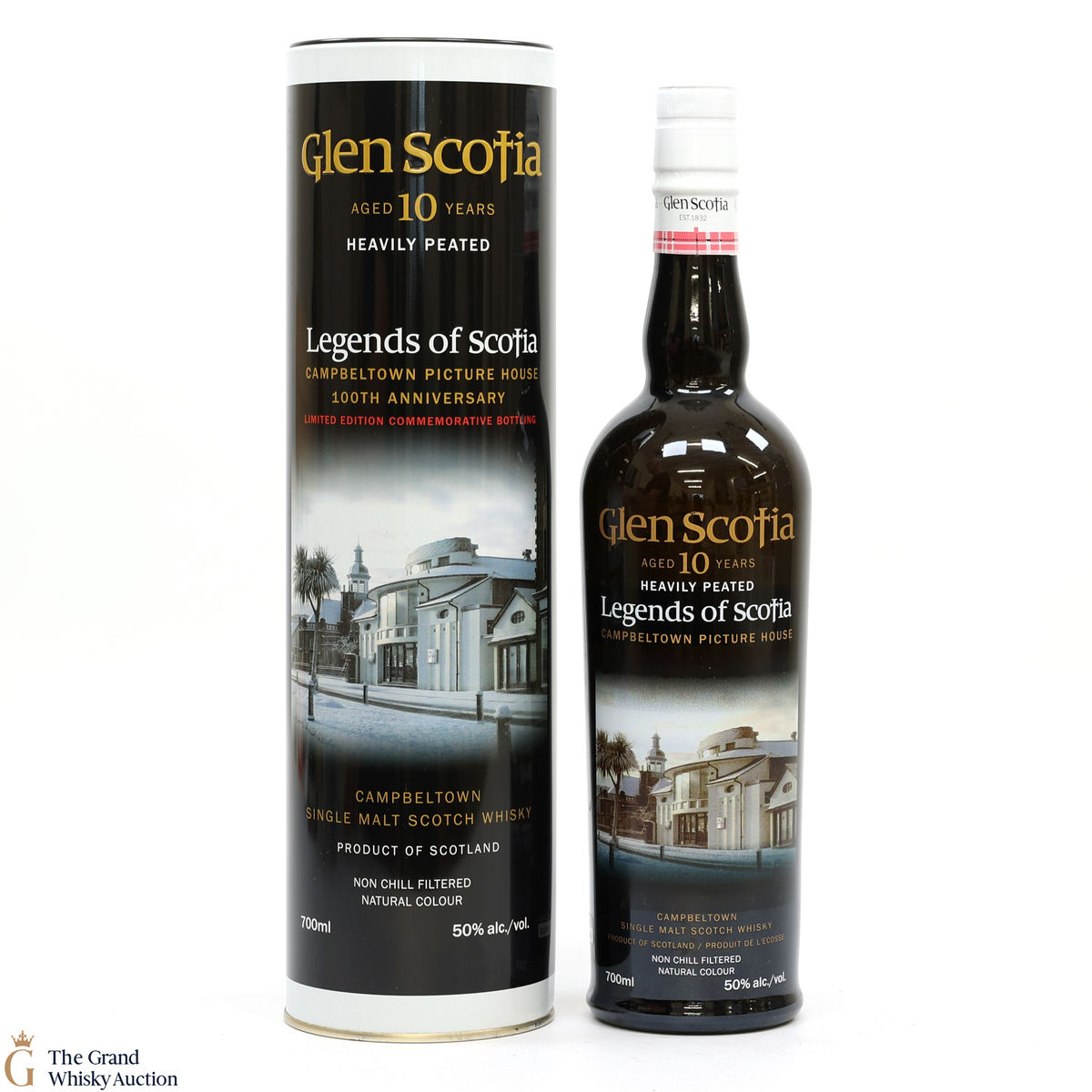 Glen Scotia - 10 Year Old - Heavily Peated - Legends of Scotia Campbeltown Picture House 100th Anniversary Limited Edition